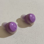 Music Sound Flow wireless earbuds like new, purple, without case