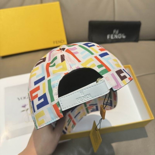 Fendi baseball cap new, white and pink, one size