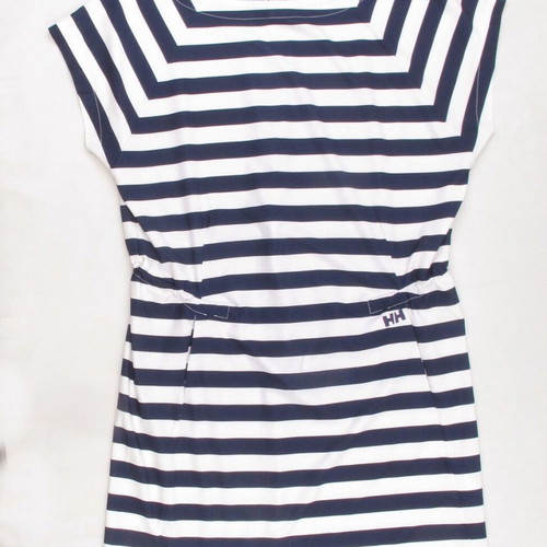 Helly Hansen women's dress size M striped blue white like new