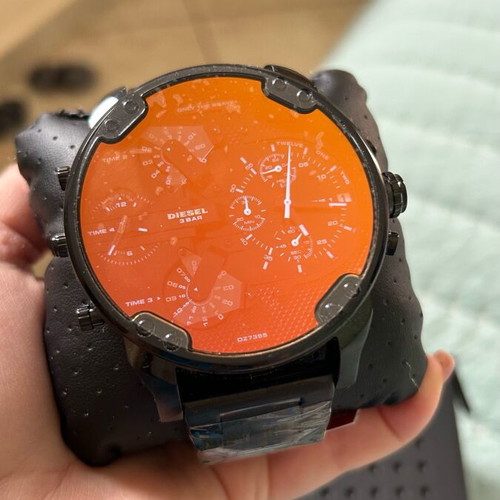 Diesel watch new, unisex, black
