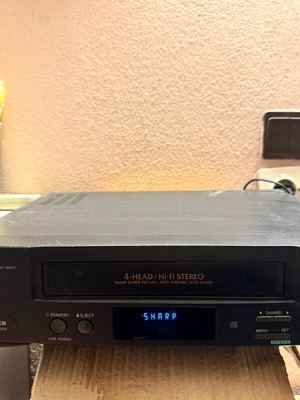 Sharp VC-MH671 Video VHS VCR μεταχειρισμένο, Hi-Fi Stereo, 4-Head