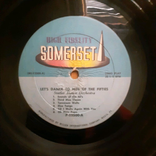 Let's Dance to Hits of the Fifties vinyl record used