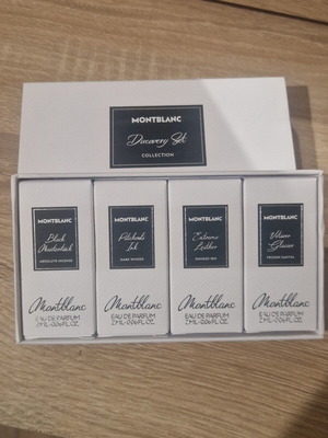 Montblanc Discovery Set Collection Eau de Parfum 4 x 2ml new