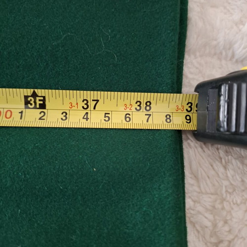 Green felt for cards like new, 2×1.60 m