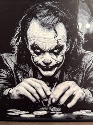 3D Joker frame handmade new