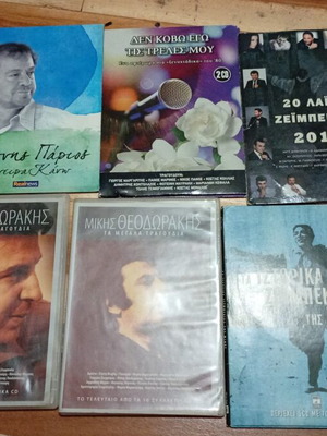 Various CDs used collection