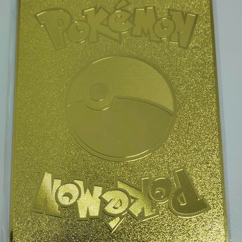 Pokémon Mew EX 2016 Gold Metal Card like new