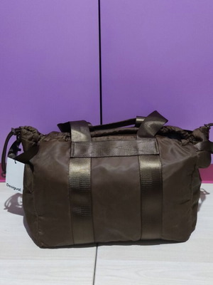 Desigual Large Nylon Shopper Bag new, brown shoulder