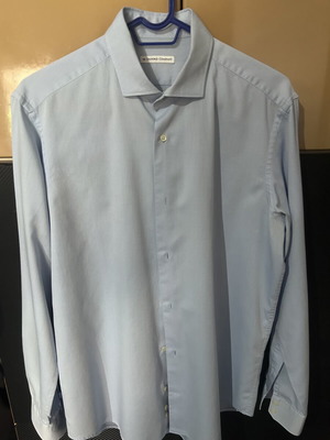 Oxford Company light blue L men's dress shirt