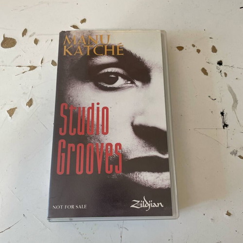 Manu Katche Studio Grooves VHS used