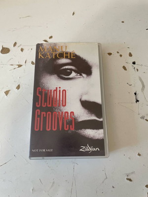 Manu Katche Studio Grooves VHS used