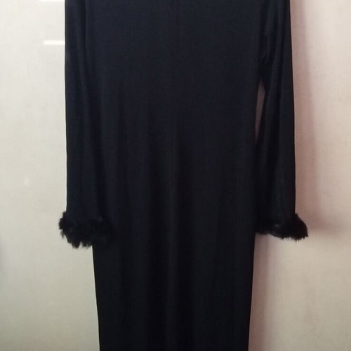 Female Fashion long women's jacket, black
