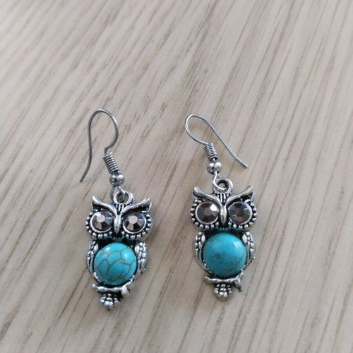 Owl earrings set new unique design