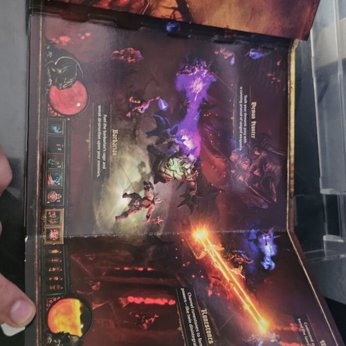 Diablo 3 PC case used, excellent condition
