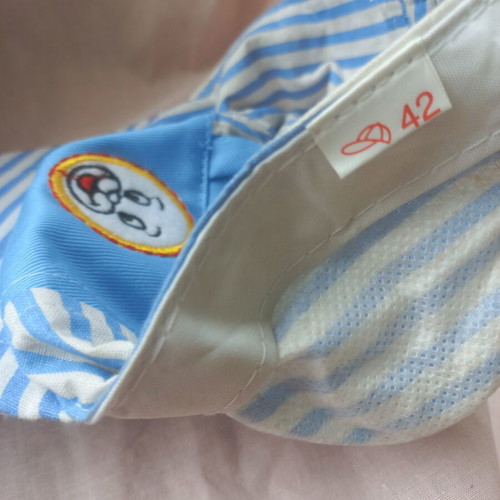 Baby hats set of 2 cotton Navy 0-6 months new
