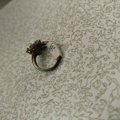 Vintage silver ring multicolored like new