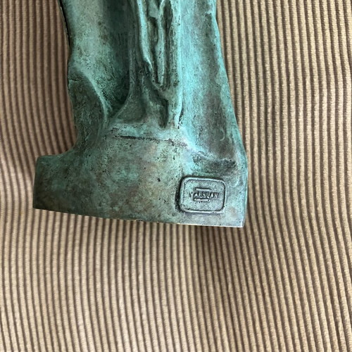 Salvador Dalí Venus De Milo Bronze Sculpture Green Patina