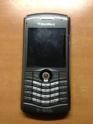 BlackBerry 8120 gray used with signs of wear without charger