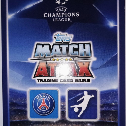 Ezequiel Lavezzi Paris Saint-Germain collectible card used