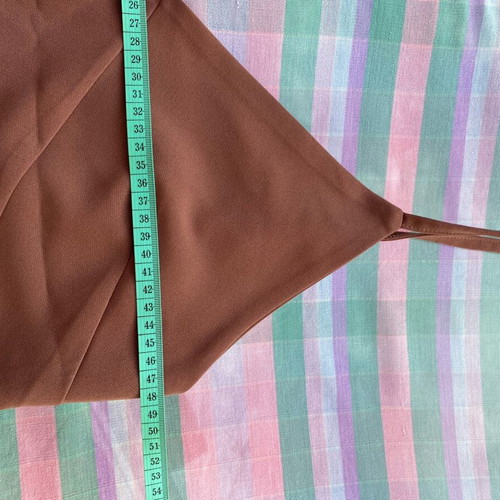 Brown handmade top new with adjustable strap L/XL