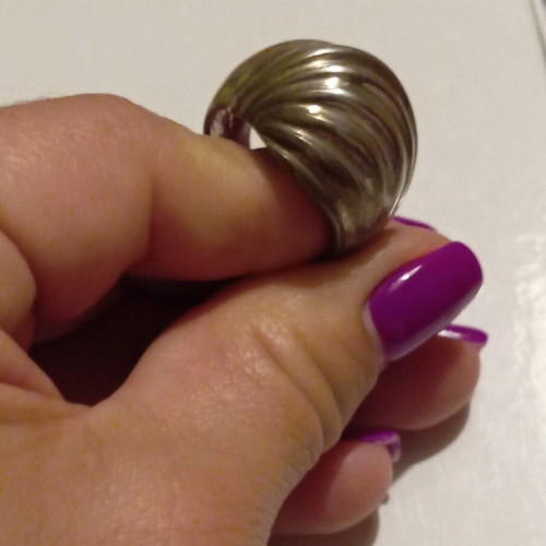 Silver ring 925 like new, size 63, 20 mm diameter