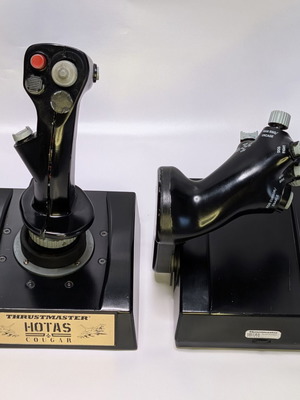 Thrustmaster HOTAS Cougar σετ joystick και throttle μεταχειρισμένο