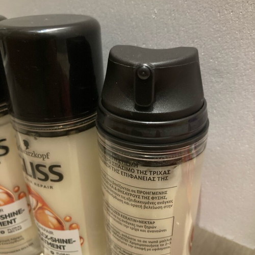 Gliss Total Repair hair repair and styling cream 3x150ml new