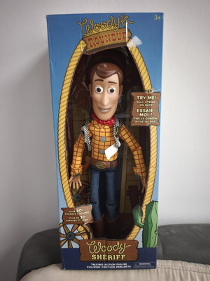 Toy Story Sheriff Woody talking figure, Disney Pixar