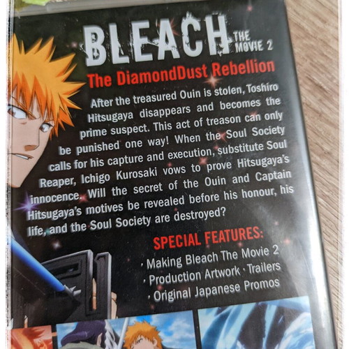 Bleach The Diamond Dust Rebellion Movie 2 DVD anime