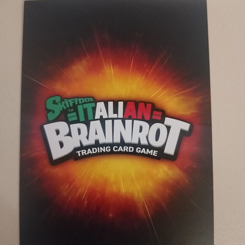 Tung Tung Tung Sahur Under Custody Nuclear Rare card like new
