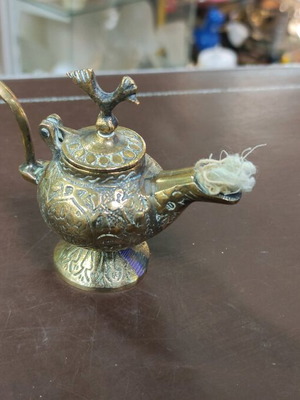 Brass lamp functional like new