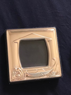 Silver-plated frame new