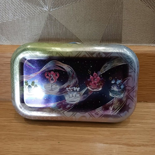 Pokemon tin new, empty, German