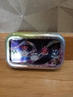 Pokemon tin new, empty, German