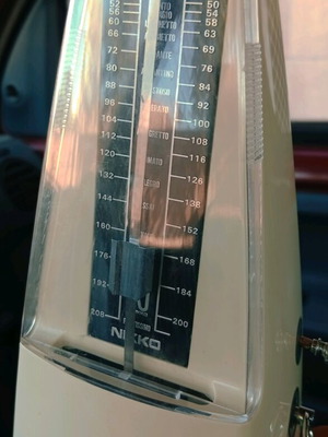 Vintage Nikko Mechanical Metronome made in Japan, like new