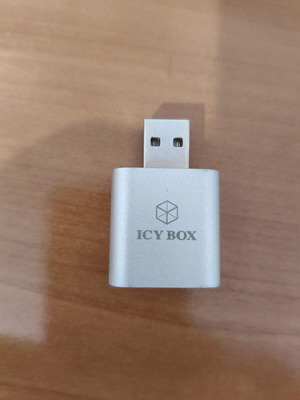 Icy Box USB External Sound Card like new