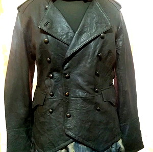 Δερμάτινο LAPEL Νο Medium εντελώς αφορετο με καπιτονέ ζεστή επενδυση