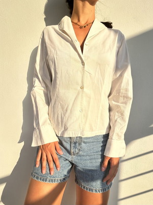 Naracamicie white shirt, size M