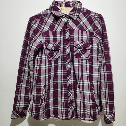 Piazza Italia Shacket women's S purple cotton like new
