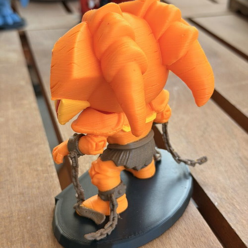 Yu-Gi-Oh Exodia the Forbidden One figure 12cm, 3D printed
