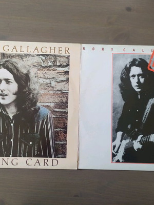 Rory Gallagher vinyl used, Top Priority and Calling Card albums