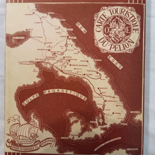 Au pays des Centaures book like new, 1940 travel guide