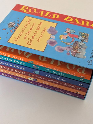 Roald Dahl 6 books like new, set