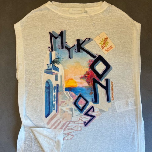 Zimmerman summer t-shirt new, white