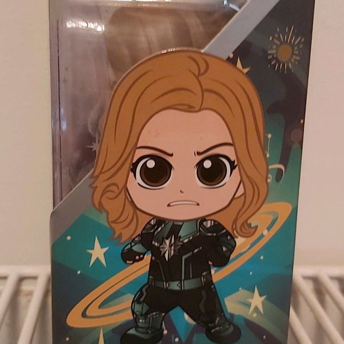 Captain Marvel StarForce Edition figure new from CosBaby Hot Toys