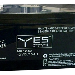 Μπαταρία μολύβδου επαναφόρτισης Yes 12V 5AH MK12-5Α High rate battery