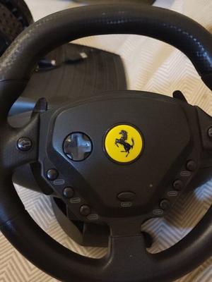 Thrustmaster Ferrari GT racing wheel for PlayStation 2 and PC