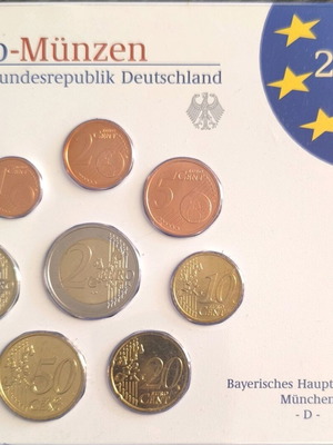 Official Germany 2005 coin set sealed new, flawless