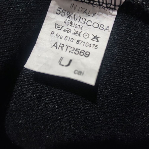 Italian wool cardigan Aerfan like new with sequins gray