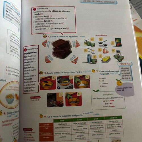 Jus d'orange 1 French learning book A1.1